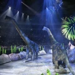 Walking with dinosaurs till globen