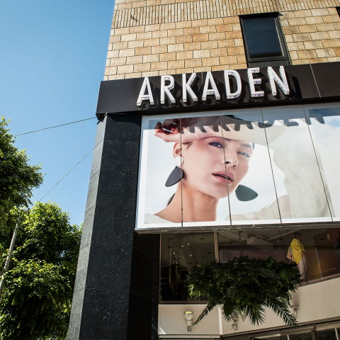 Digital modevisning på Arkaden