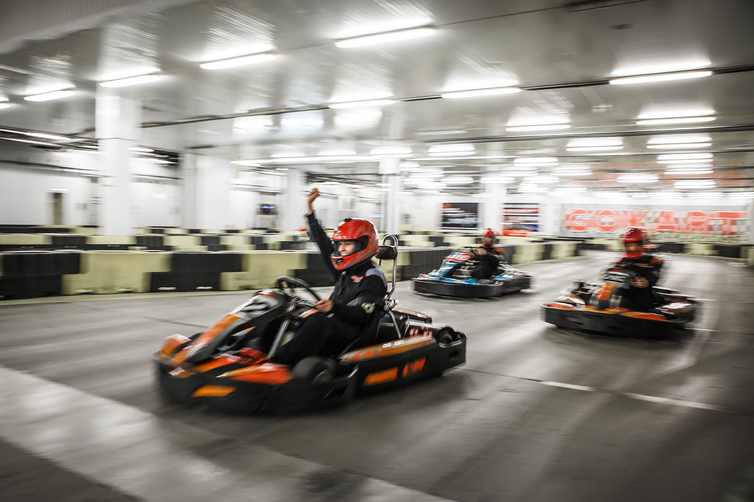 Här kan du åka gokart i Stockholm