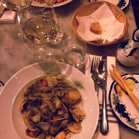 Pasta ”Pescato” – Bild från Adria Ristorante & Bar av Lisa S. (2019-06-28)