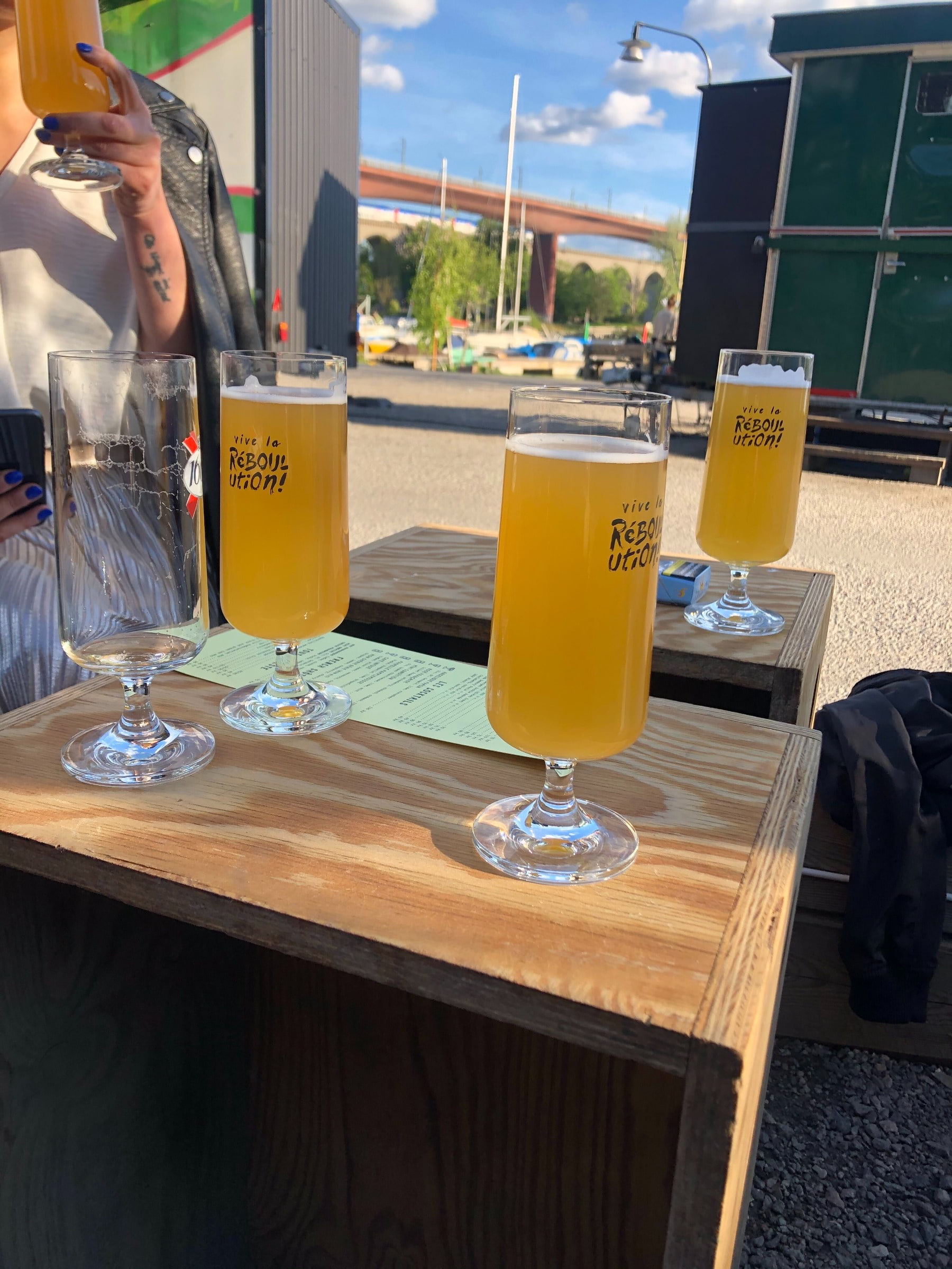 Solig AW på Boulebar. – Bild från Boulebar Tanto av Emmi A. (2020-06-04)