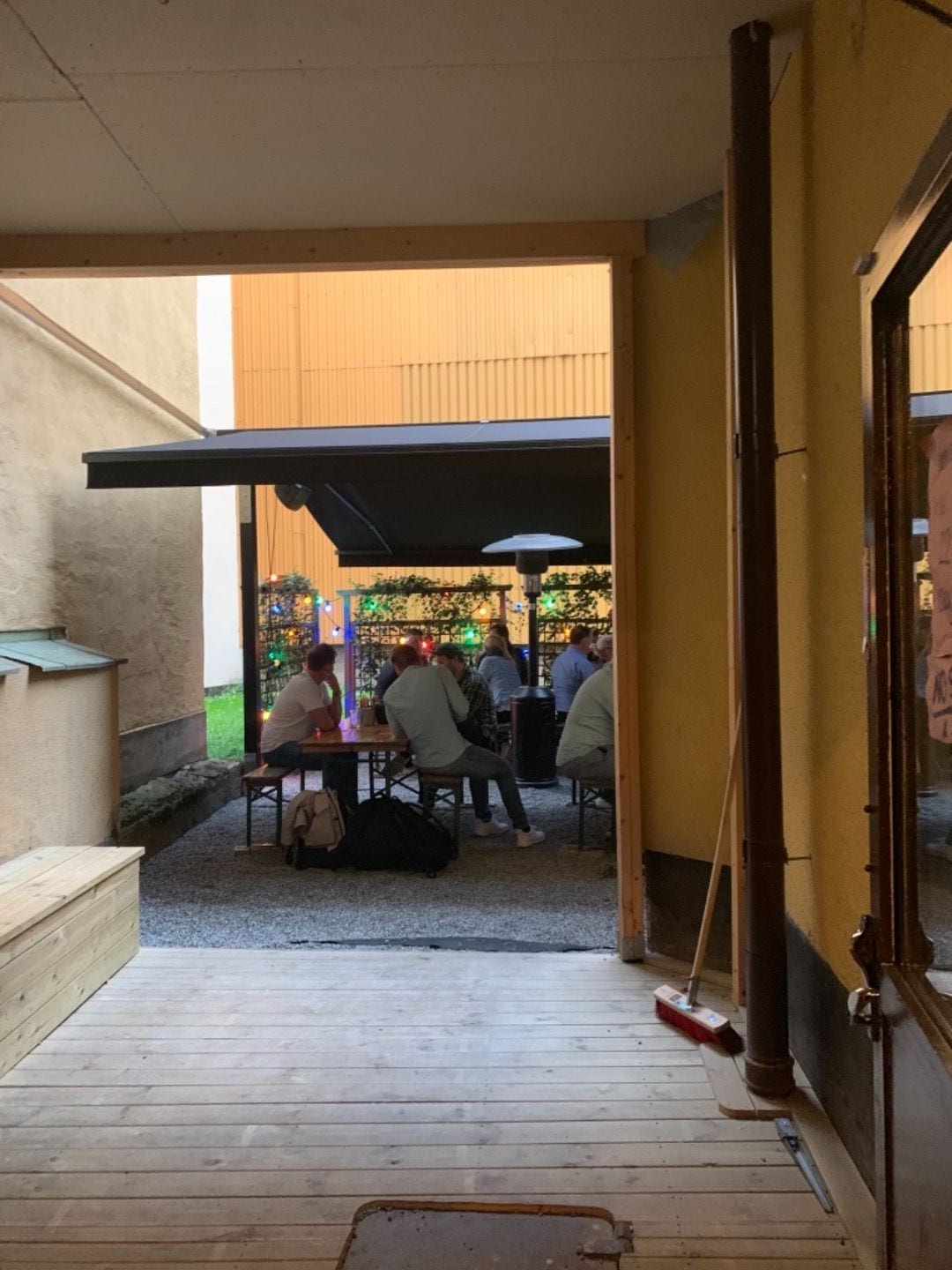 Uteservering – Bild från Brisket & Friends Vasastan av Malin L. (2019-08-20)