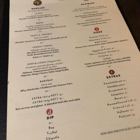Menyn – Photo from Burgers & Pastrami BAP by Adam L. (19/04/2018)