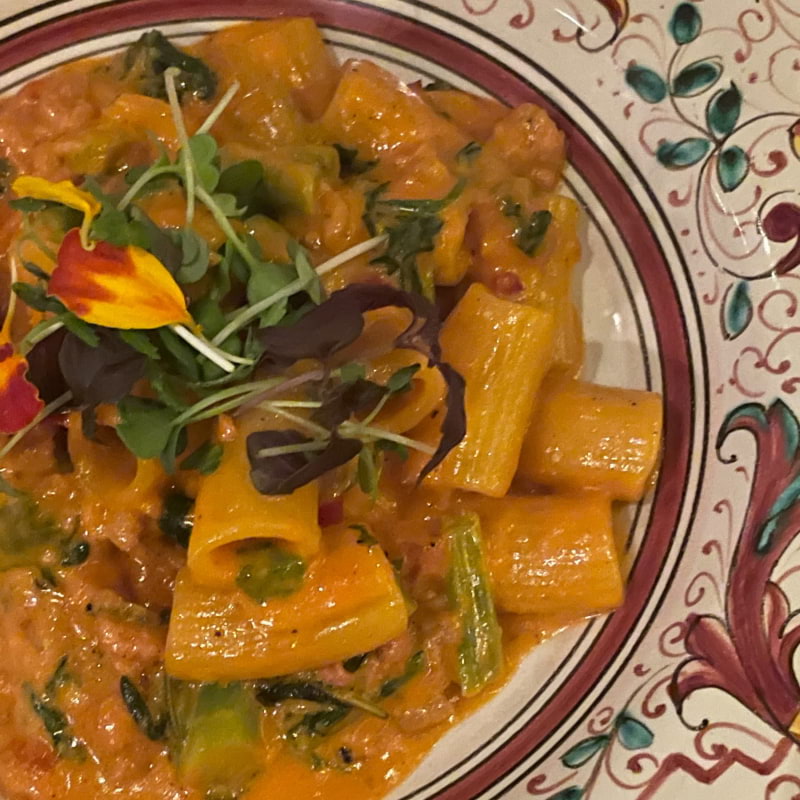 Räkpasta – Bild från Capannone av Jenny Q. (2022-07-05)