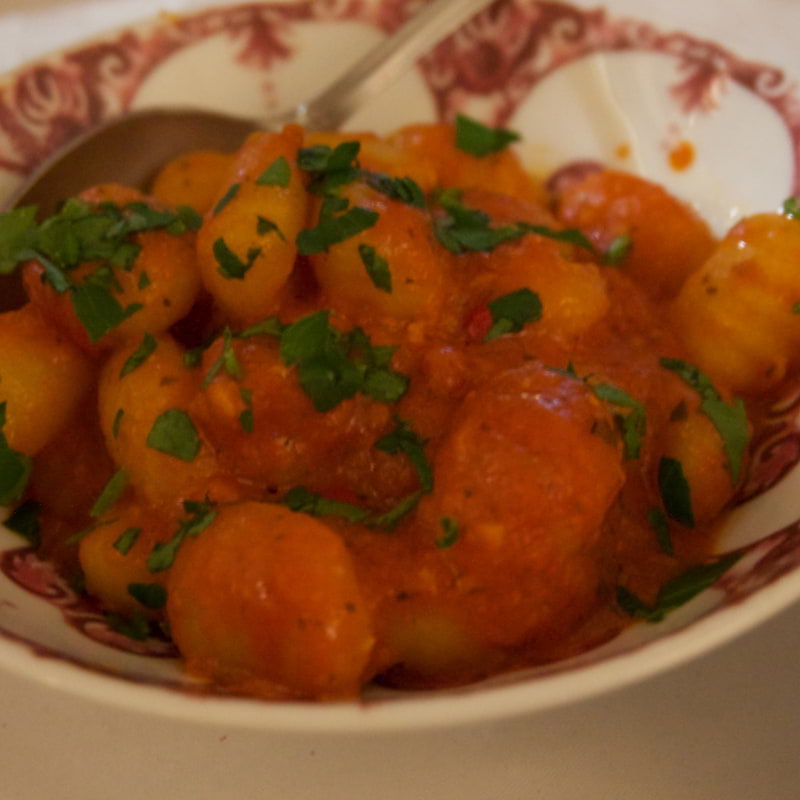 Gnocchi med salsa – Bild från Ciccio's av Lisa S. (2020-05-28)