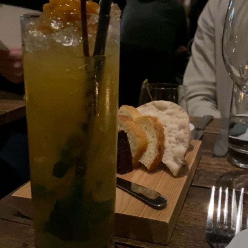 Hjortron mojito – Photo from Knut Upplandsgatan by Hanna T. (18/02/2023)
