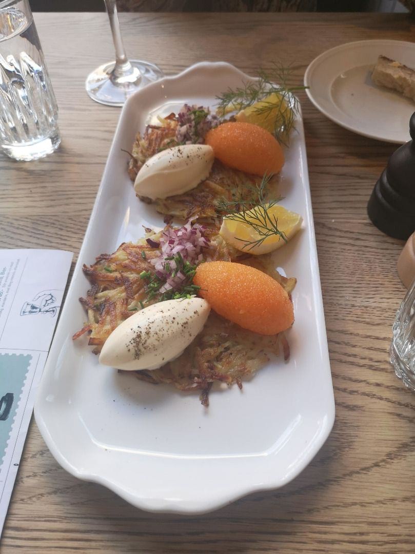 Råraka med löjrom – Photo from Mellow Bar by My J. (08/04/2019)