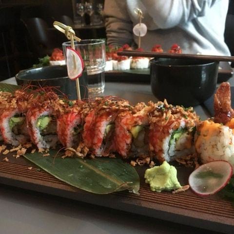 Tempura roll – Bild från Naked Fish Sushi Bar Kungsholmen av Kristoffer R. (2019-04-09)