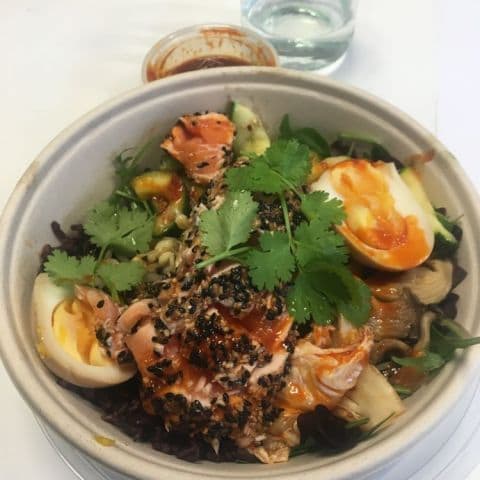 Laxbibimbap – Bild från Namami av Fredrik J. (2017-01-28)