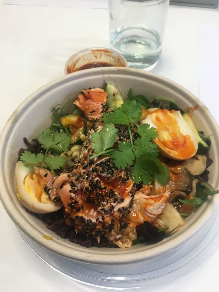 Laxbibimbap – Photo from Namami by Fredrik J. (28/01/2017)