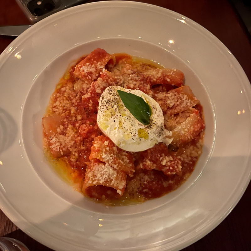 Pasta m tomater och burrata  – Bild från Olli av Sofie L. (2022-10-19)