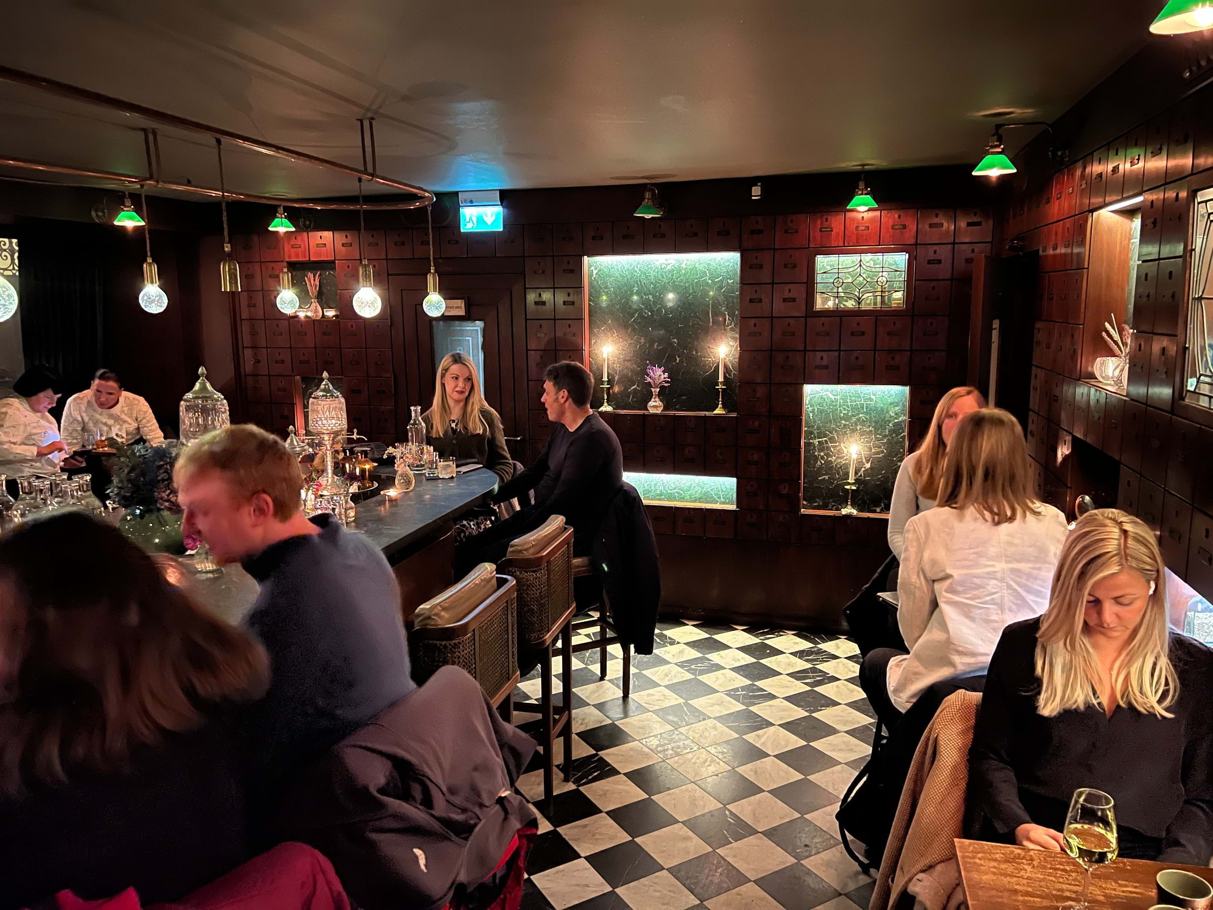 Pharmarium interiör – Photo from Pharmarium by Cocktailguiden S. (19/02/2023)