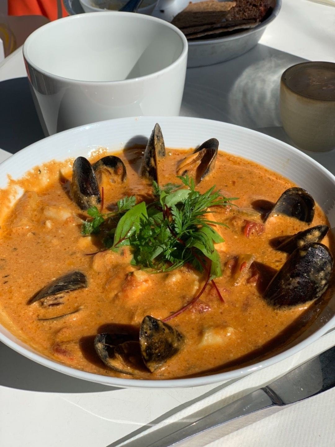 Fiskgryta – Bild från Piren Restaurang & Bar av Anna B. (2019-04-22)
