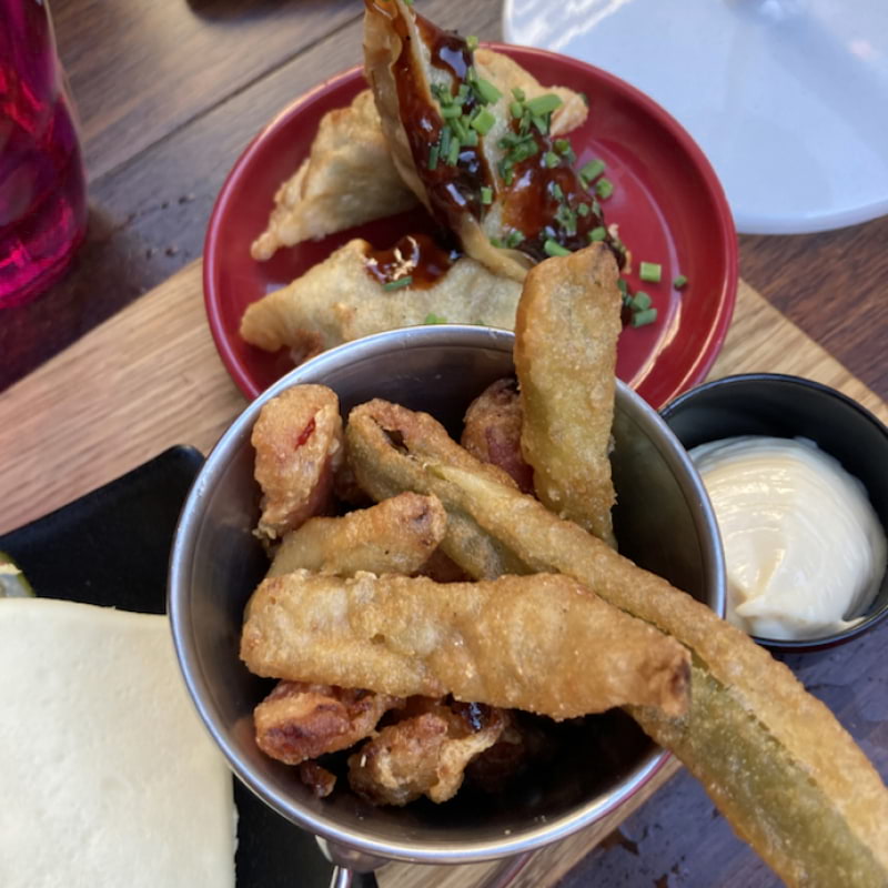 Friterad paprika – Photo from Pinchos Sundbyberg by Jessica K. (08/07/2021)