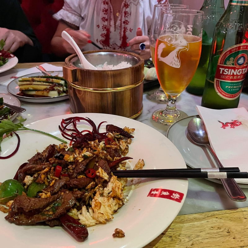 Oxfilé med guoba – Photo from Restaurant China Södermalm by Tobias A. (02/09/2022)