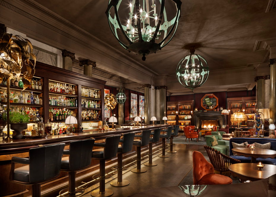 Scarfes Bar London – Art weekend