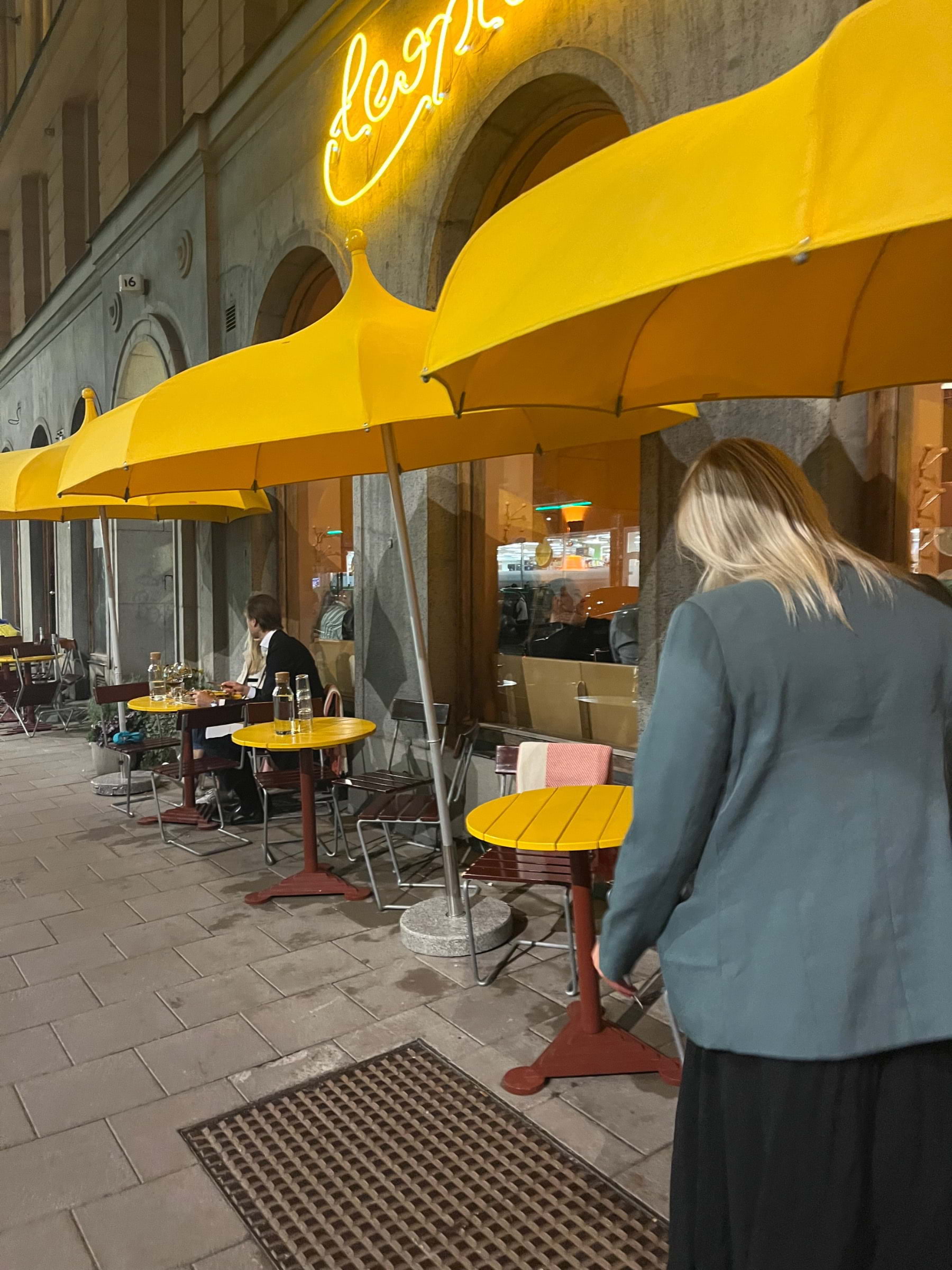 Uteservering! – Photo from Bistro Leoparden by Jessica K. (21/09/2023)