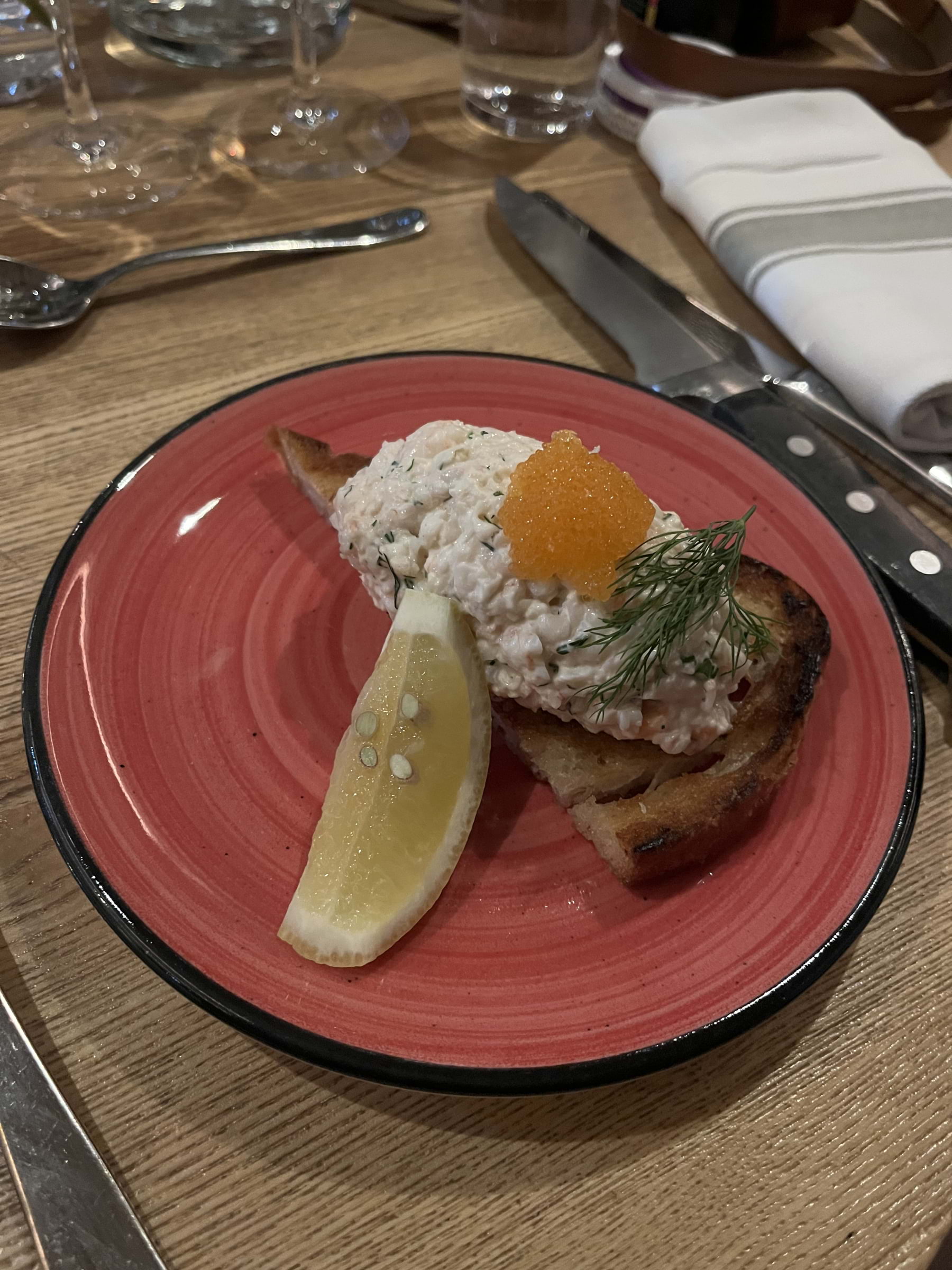 Förrätt toast skagen – Bild från Nabo av Jessica K. (2024-12-10)