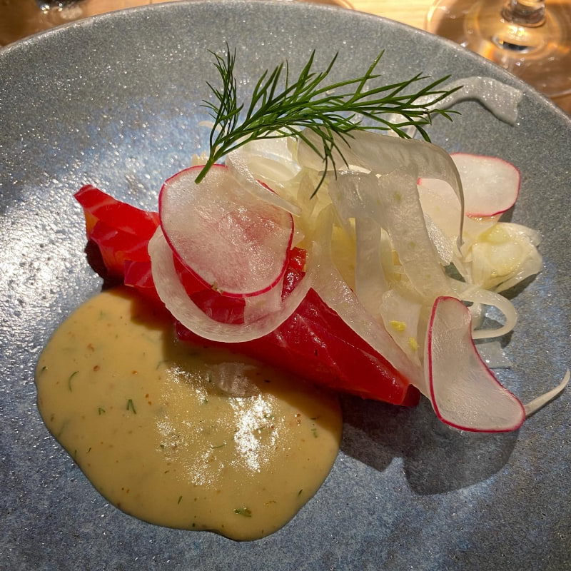 Winter Chef’s Choice, Avsmakningsmeny december 2022 – Bild från Tak av Peter B. (2022-12-10)
